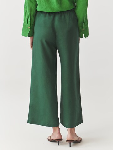 TATUUM Wide leg Broek 'PULIO 1' in Groen