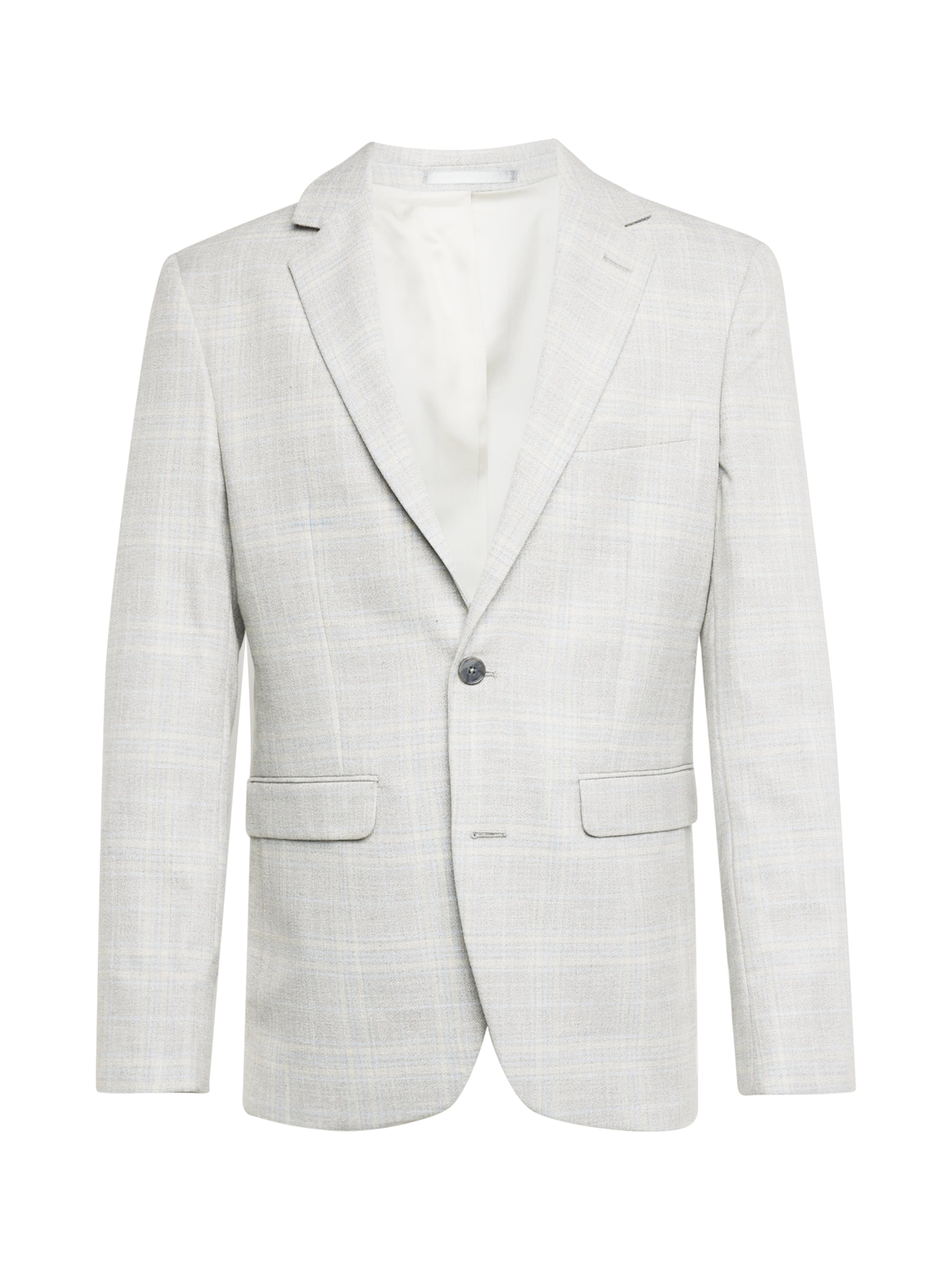 BURTON MENSWEAR LONDON Slim fit Blazer in Grey: front