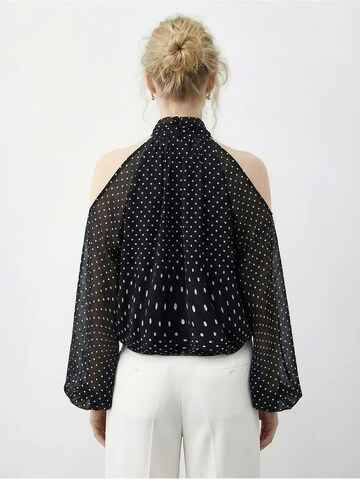 Camicia da donna di Bianco Lucci in nero