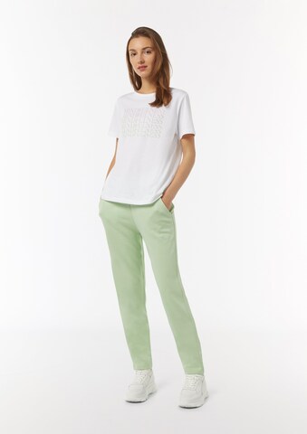 regular Pantaloni di comma casual identity in verde: frontale