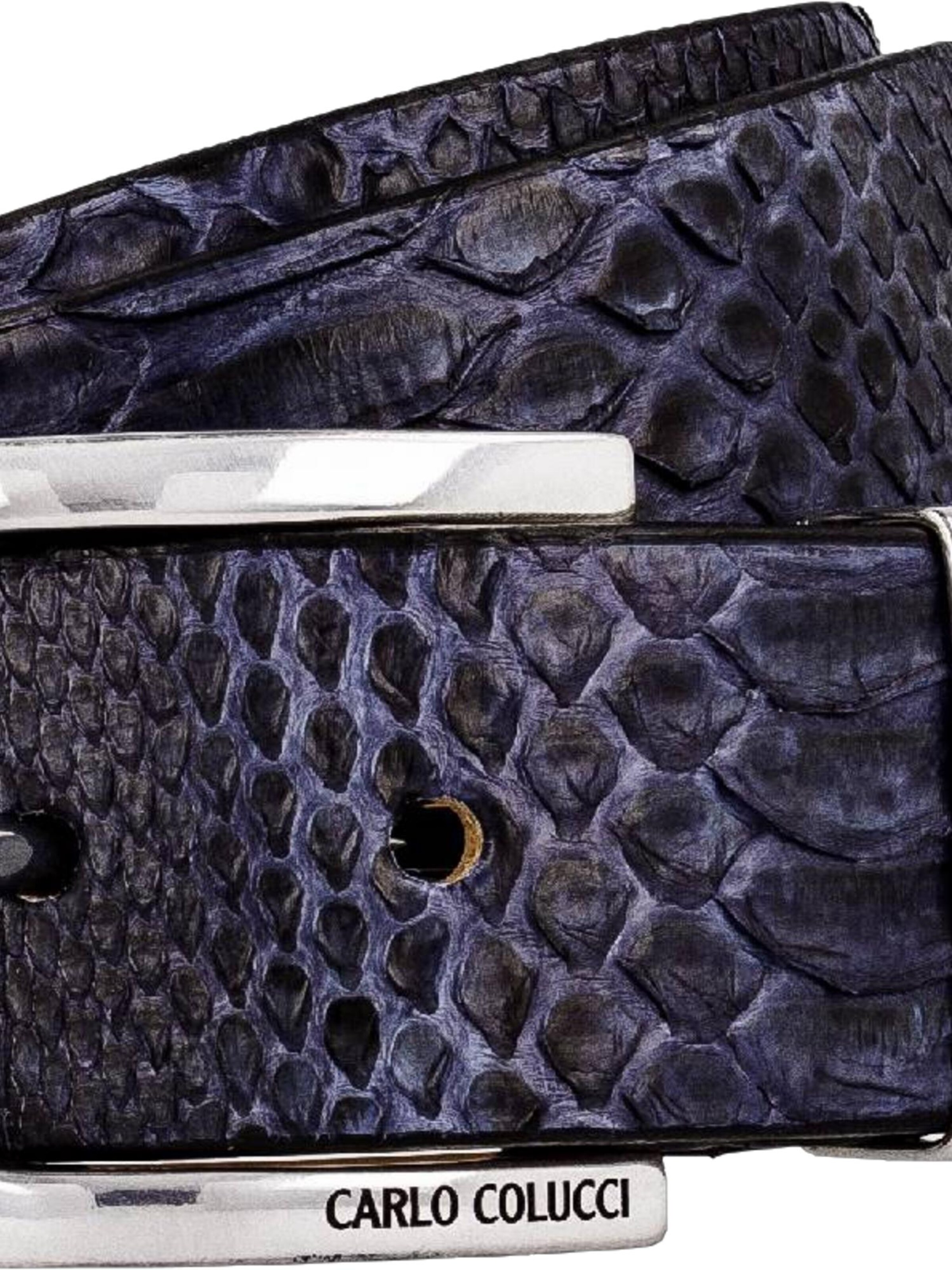 Carlo Colucci Belt 'Christoph' in Blue