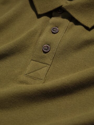 T-Shirt 'Balefire' Seasalt Cornwall en vert