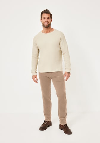 REDPOINT Slimfit Chinohose in Beige