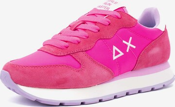 SUN68 Sneakers laag 'Ally' in Roze: voorkant