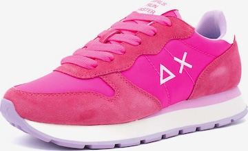 SUN68 Sneakers 'Ally' in Pink: front