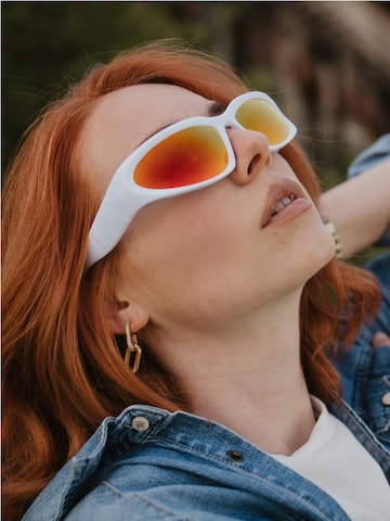 VEYREY Sunglasses in Orange
