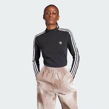 ADIDAS ORIGINALS Shirt 'Adicolor Classics' in Black: front