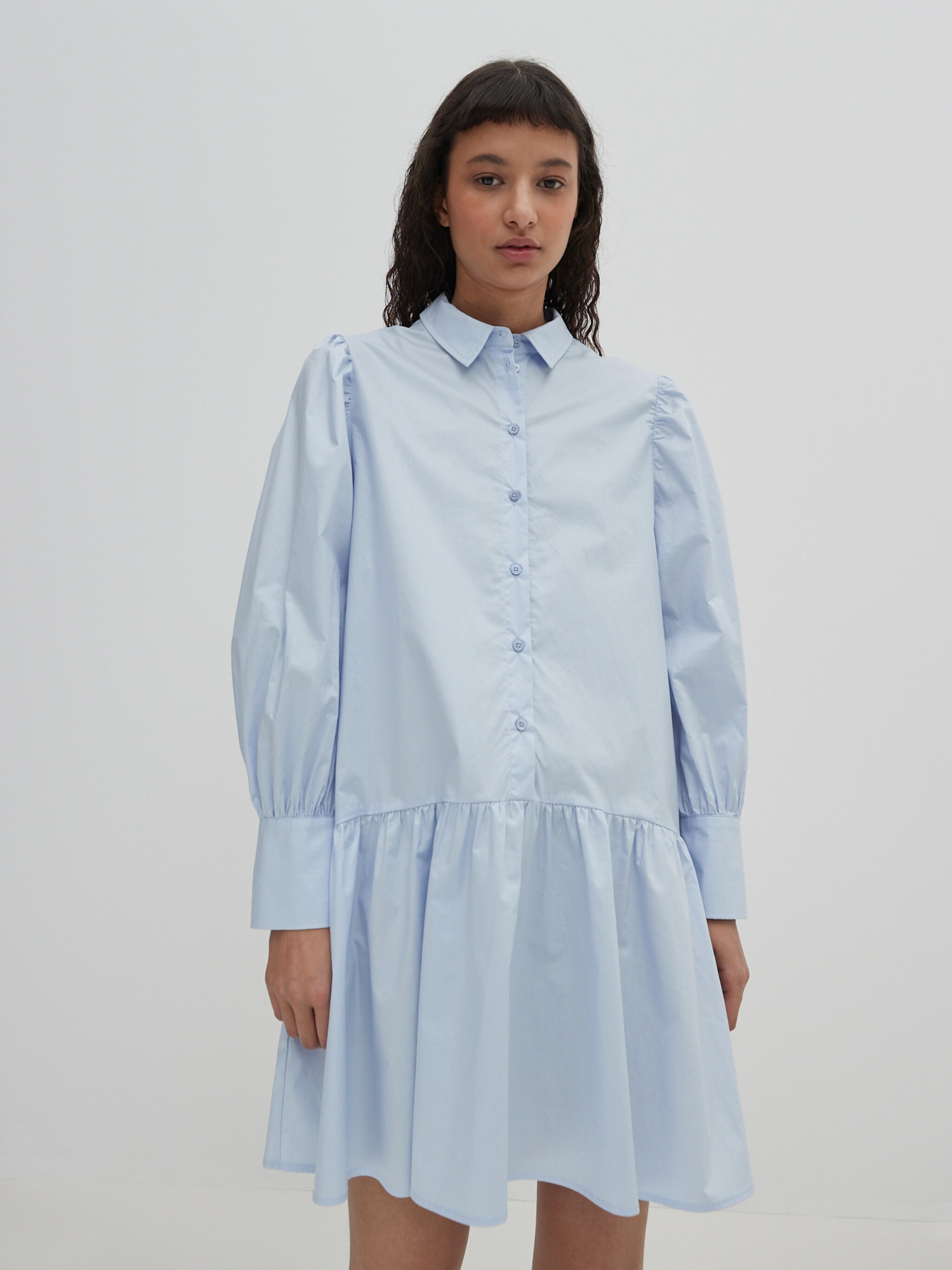EDITED Producten Blousejurk 'Rylee' Blauw