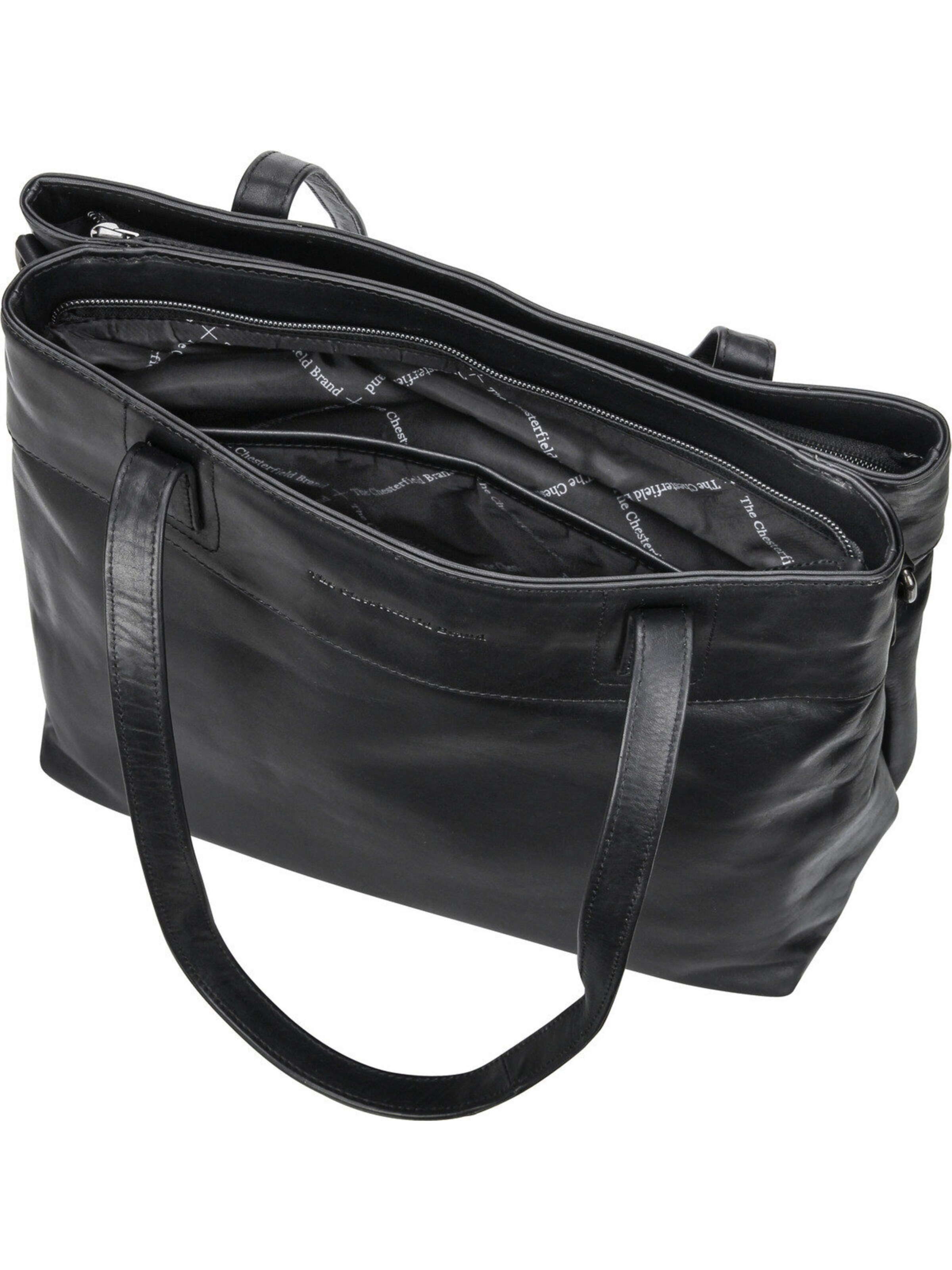 The Chesterfield Brand Schoudertas in Zwart
