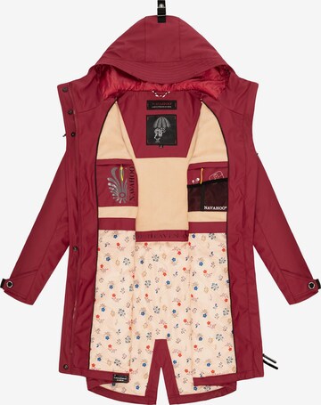 NAVAHOO Ανοιξιάτικο και φθινοπωρινό παλτό σε κόκκινο