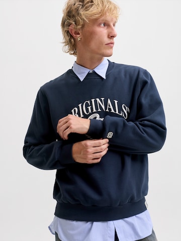 JACK & JONES - Sweatshirt 'JORFREDERIKSBERG' em azul