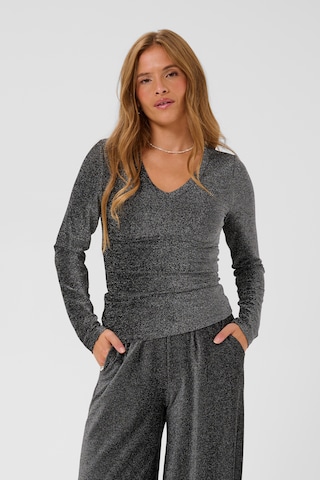 Kaffe - Blusa en plata: frente