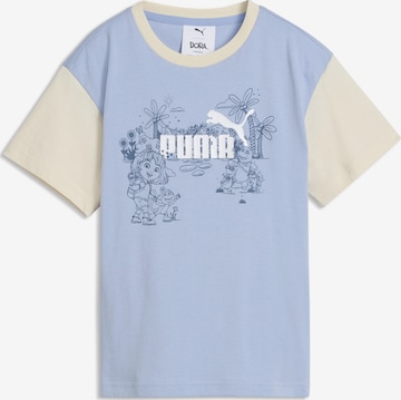 T-Shirt fonctionnel PUMA en bleu : devant