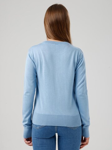 GORG Knit Cardigan in Blue