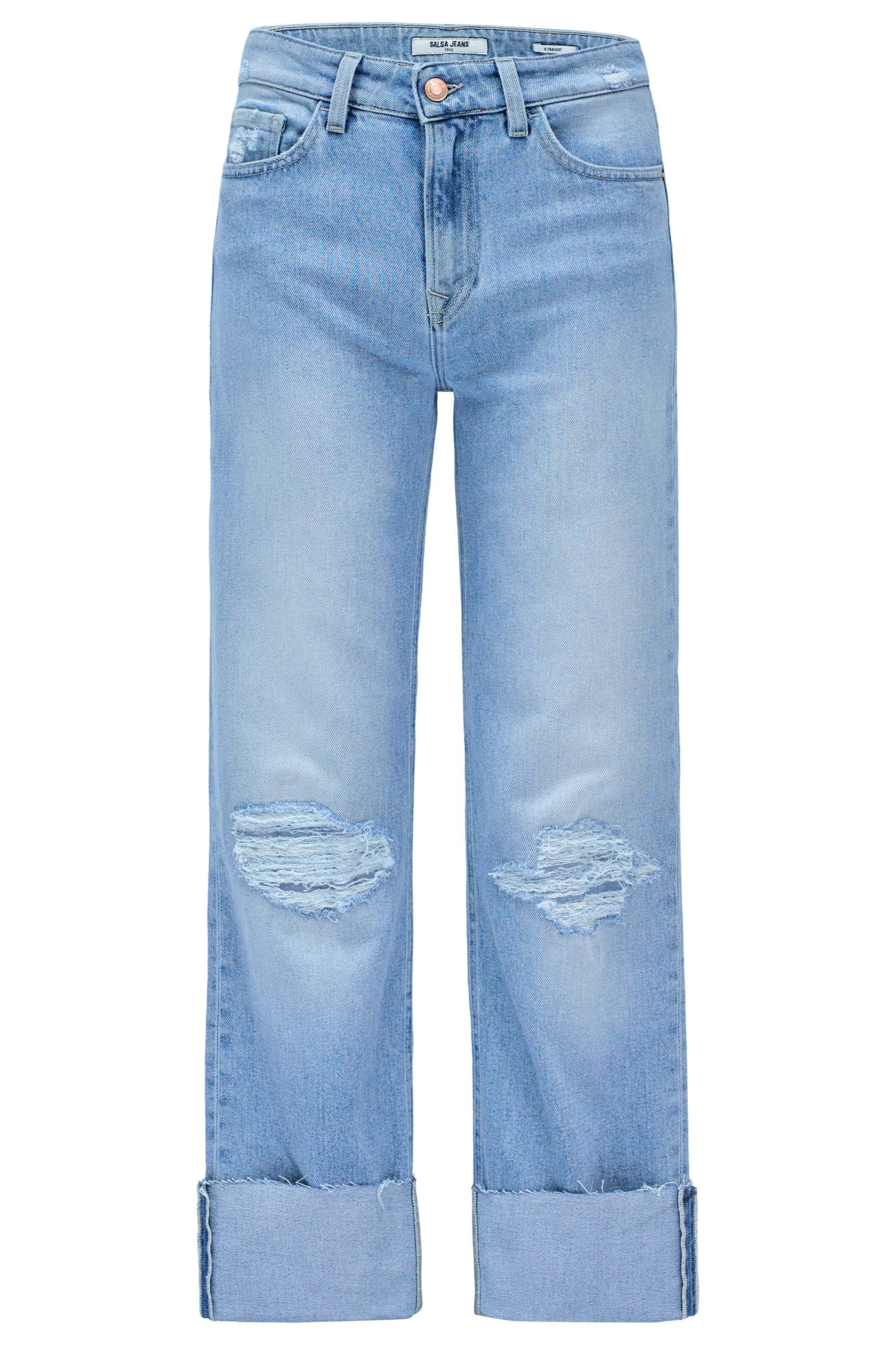 Salsa Jeans Jeans 'True' in de kleur Blauw, Productweergave