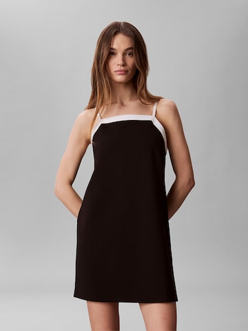 Calvin Klein Jeans Kleid in Schwarz: Vorderseite