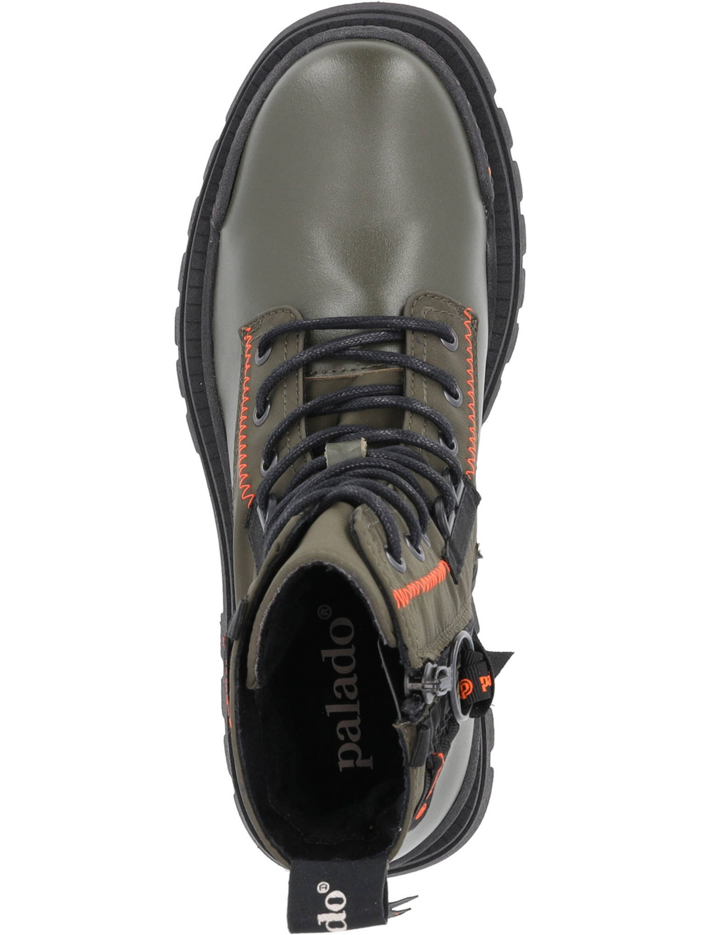 Palado Schnürstiefelette 'Serifos' in Grün