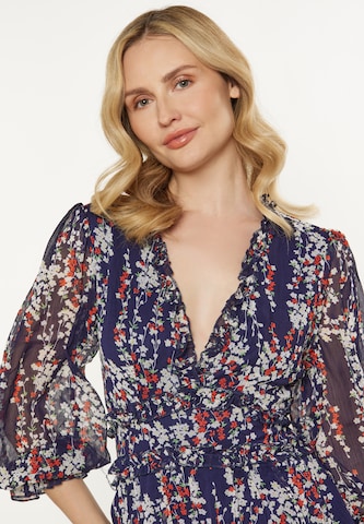 Usha Jurk 'Fashion Look' in Blauw