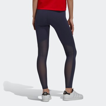 ADIDAS PERFORMANCE Skinny Sporthose in Blau