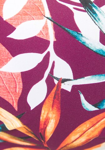 VENICE BEACH Bandeau Bikini Top in Red