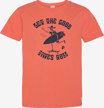 PROTEST Shirt in Orange: front