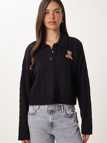 Pull-over Happiness İstanbul en noir : devant