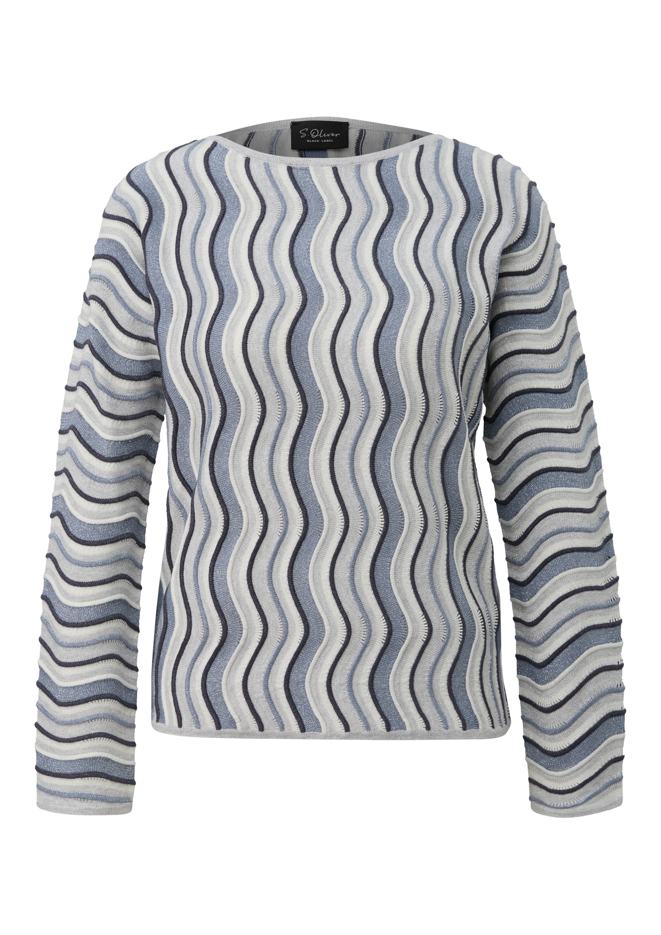 s.Oliver Sweater in Grey: front