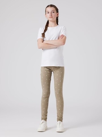 TWO SOON - Slimfit Leggings en verde