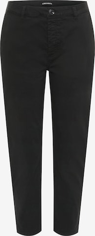 CHIEMSEE Chino Pants in Black: front