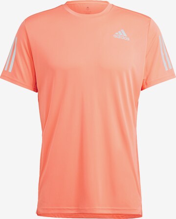T-Shirt fonctionnel 'Own The Run' ADIDAS SPORTSWEAR en orange : devant