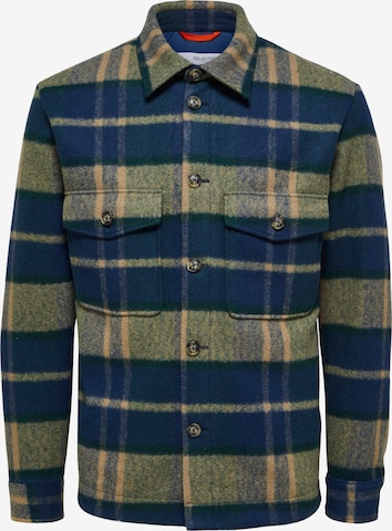 SELECTED HOMME Prehodna jakna 'Walter' | modra barva: sprednja stran