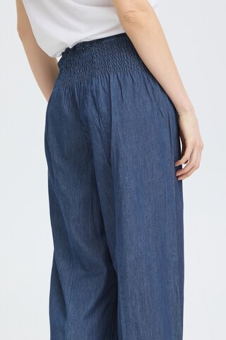 Pulz Loosefit Hose 'PZJILL' in Blau