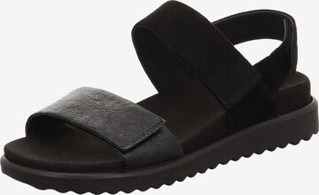 Legero Strap Sandals 'Move' in Black: front