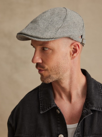 DAN FOX APPAREL Hat 'Pius' in Grey: front