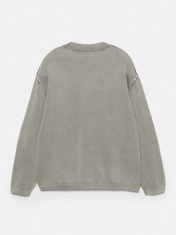 Pull-over 'STWD' Pull&Bear en gris