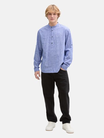 TOM TAILOR DENIM Comfort fit Shirt in Blue