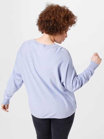 ONLY Carmakoma Sweater 'HEIDI' in Blue