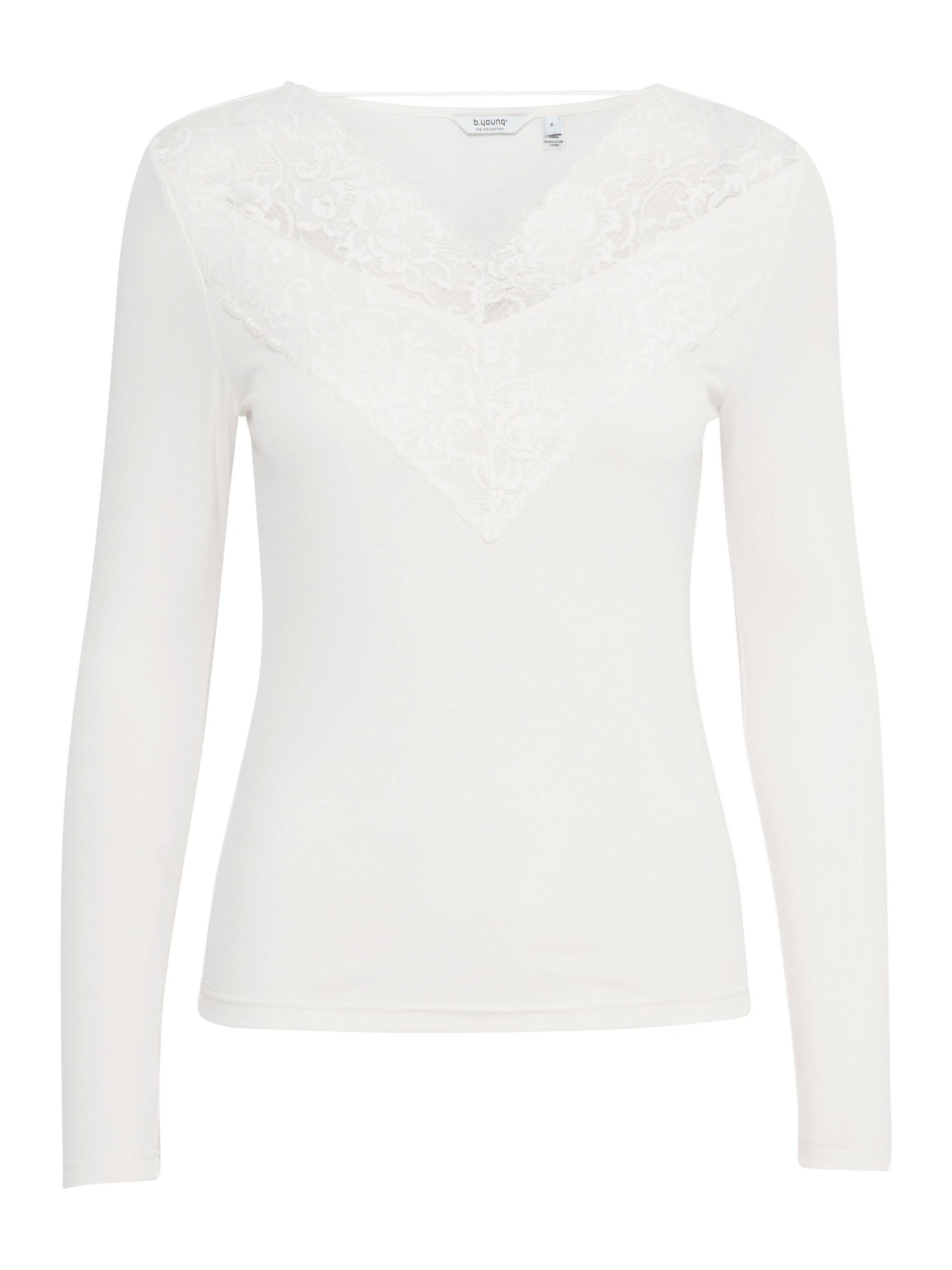 b.young Shirt 'BYPireni' in White: front