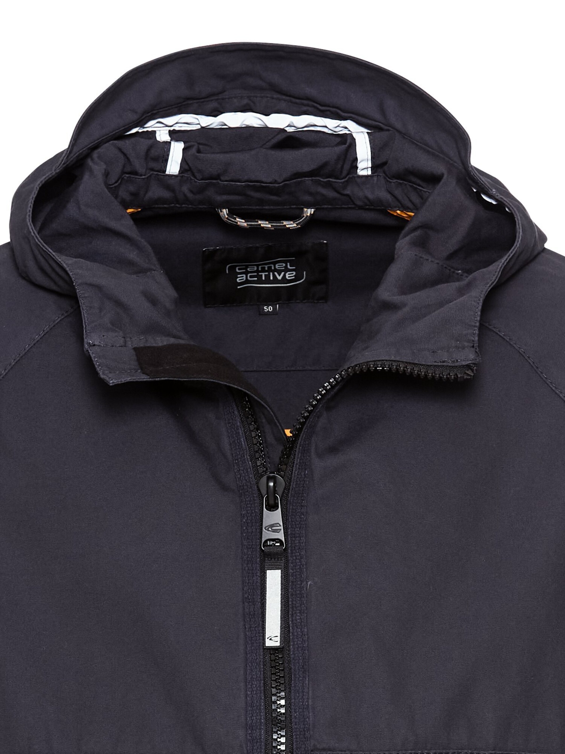 CAMEL ACTIVE Blouson mit reflektierenden Details in Blau