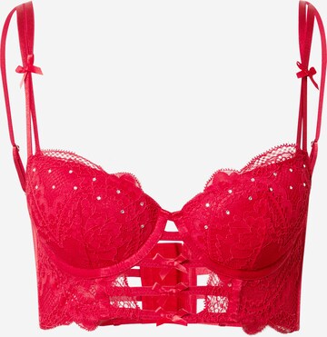 T-shirt Reggiseno 'Oceana' di Hunkemöller in rosso: frontale