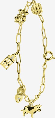 Lucardi Bracelet in Gold: front