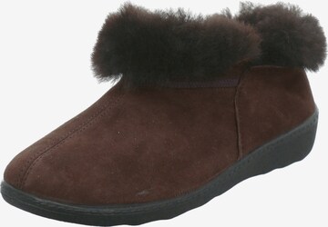 Westland Slippers 'Avignon' in Brown: front