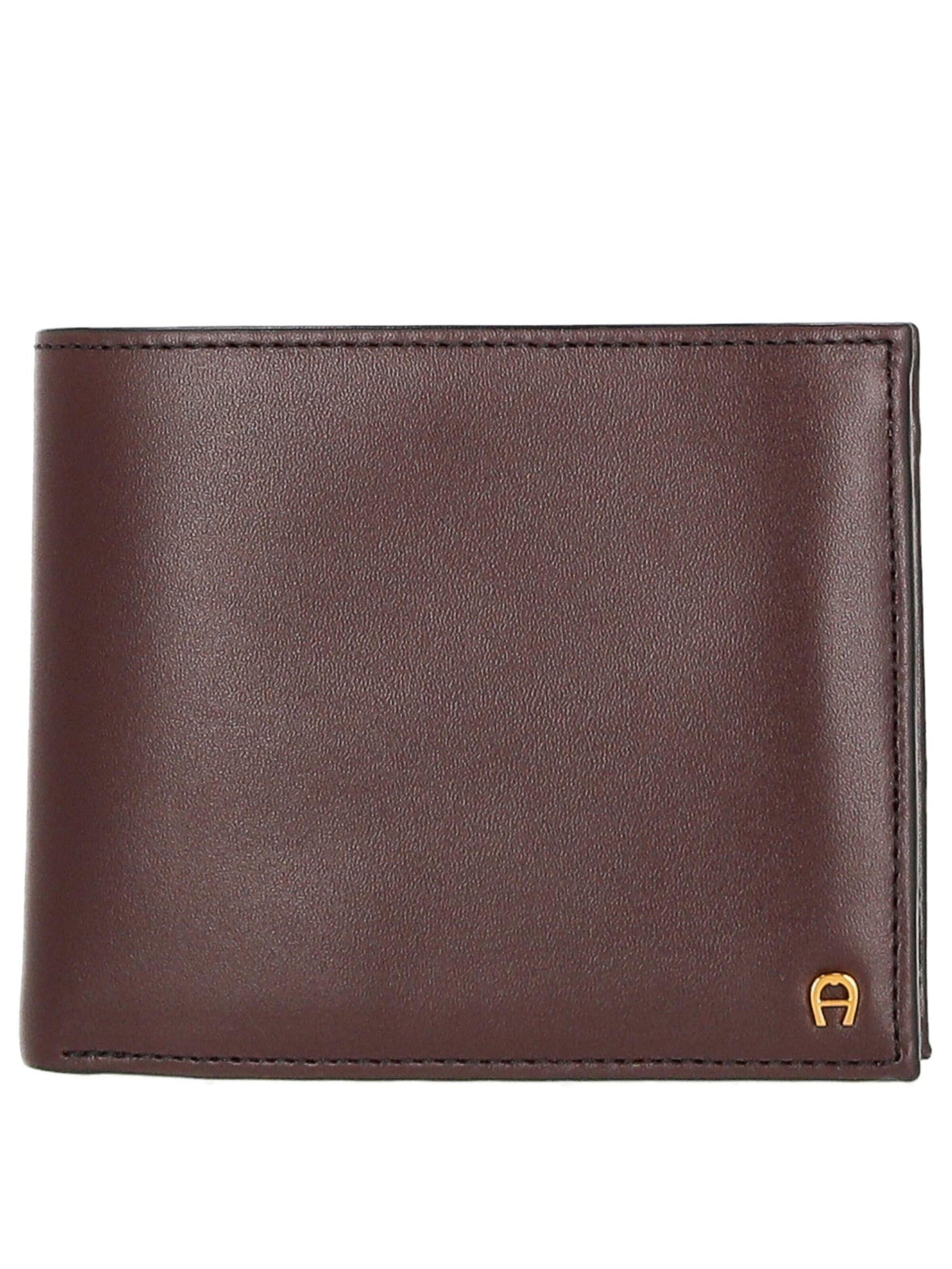AIGNER Wallet in Brown: front