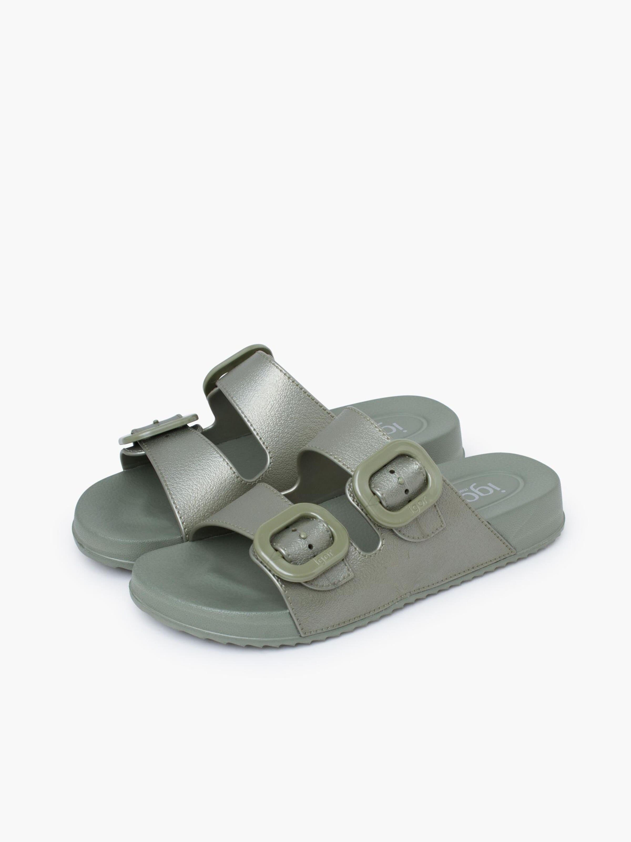 IGOR - Zapatos para playa y agua en verde