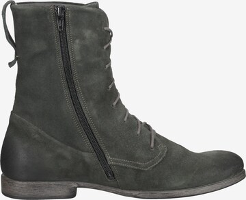 THINK! Lace-Up Ankle Boots in Grey