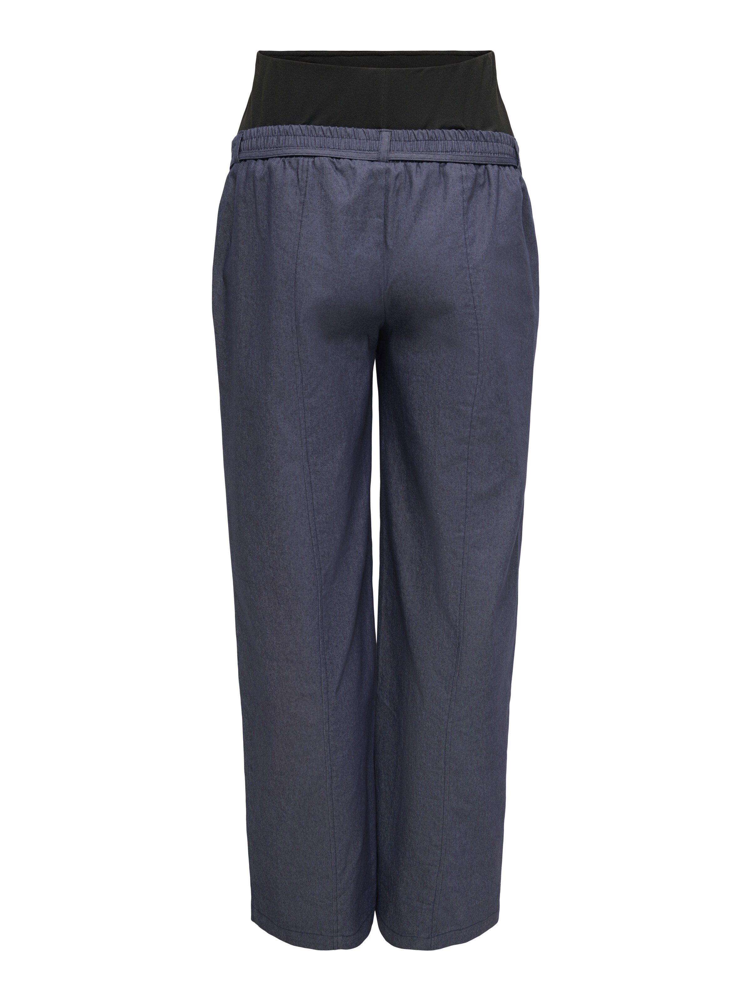 Only Maternity Loosefit Broek in Blauw