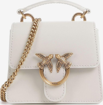 PINKO Handtasche 'Love One Top' in Weiß: Vorderseite