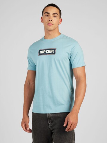 RIP CURL Функциональная футболка в Синий: спереди