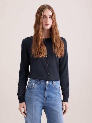 SEIDENSTICKER Gebreid vest in Blauw