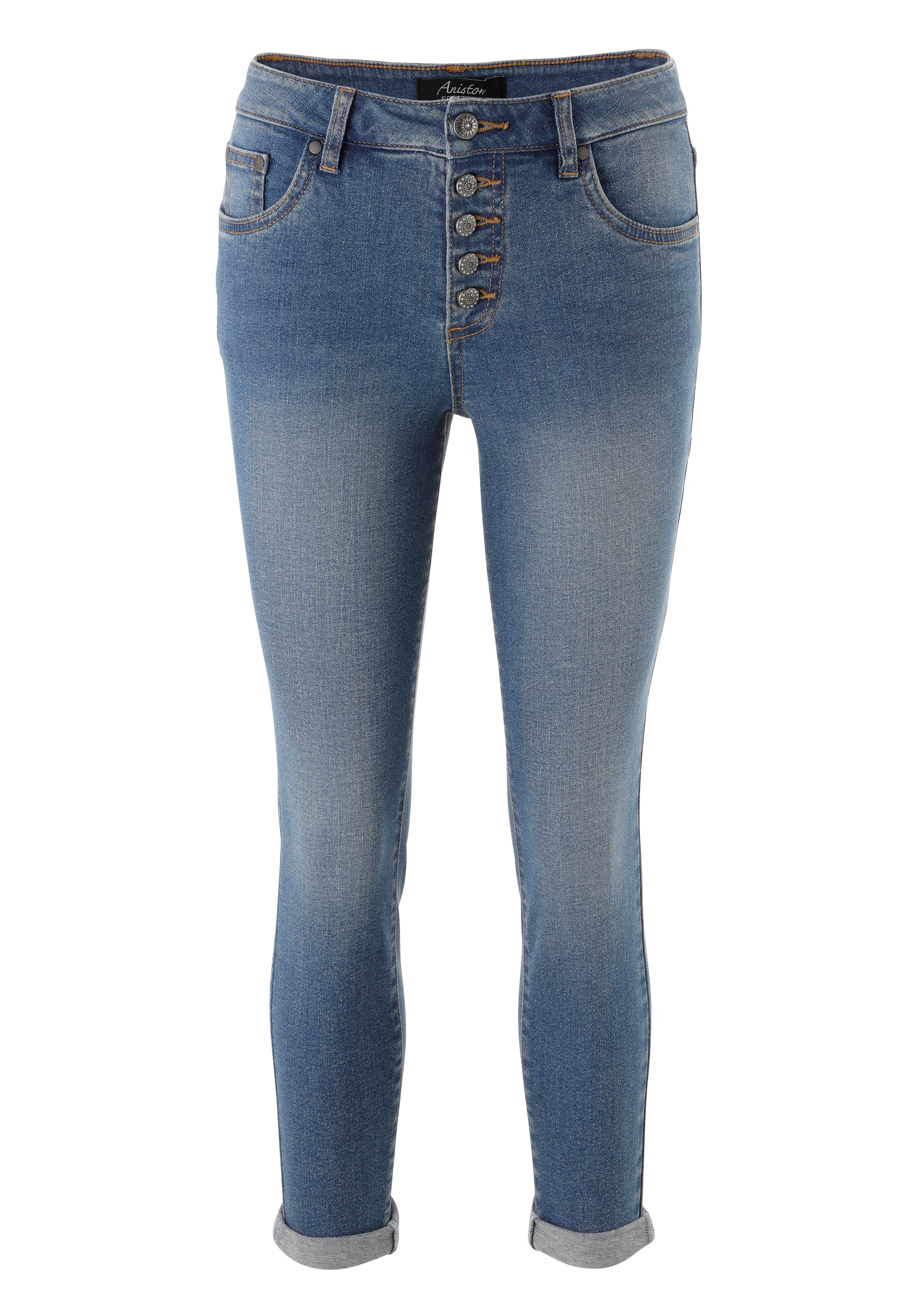 Aniston SELECTED Jeans in blue denim, Produktansicht